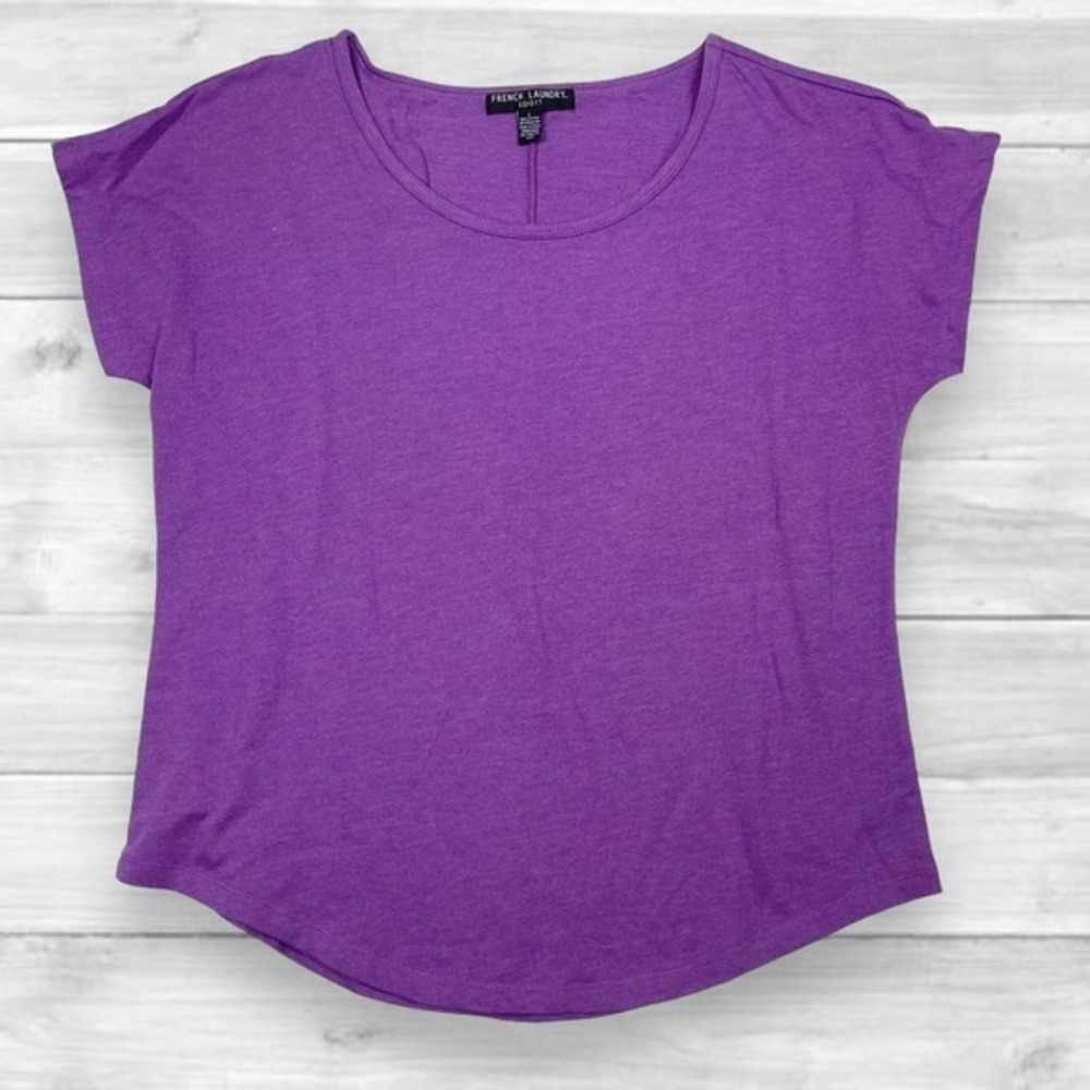 French Laundry Sport Women's Purple‎ Rain Shirt- Large